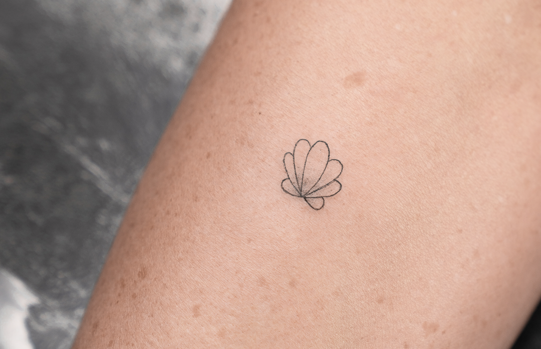 Primeira tatuagem — aluna da mentoria